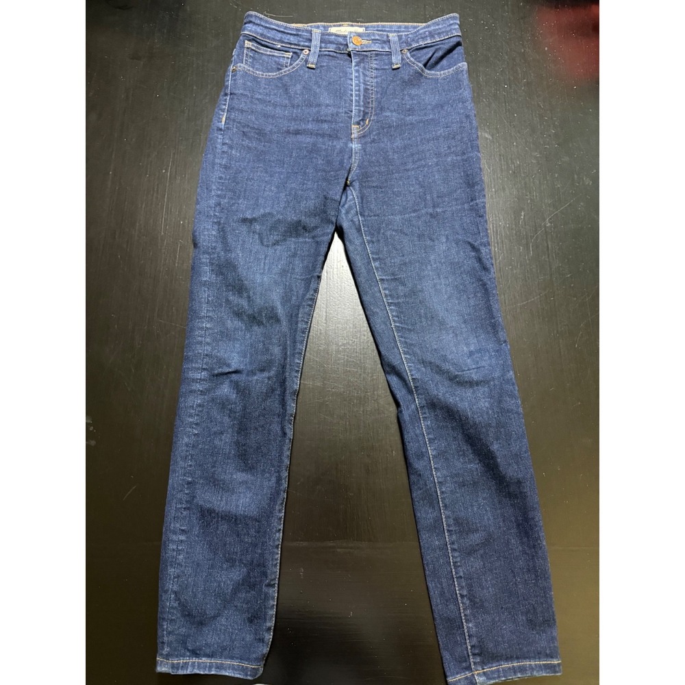 Madewell Curvy High-Rise Skinny Jeans Dark Wash Size 27